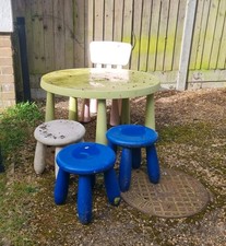 IKEA Mammut Table, Chair &