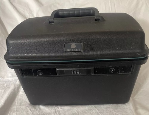 Delsey hard vanity case black - delsey,