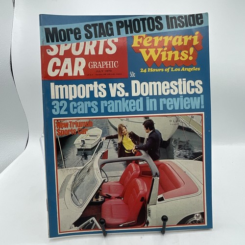 Sports car graphic july 1970 - sports,