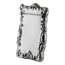 Antique Style SILVER Vesta