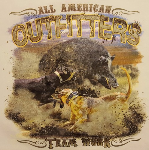 Outfitters team work dogs hog - outfitters,