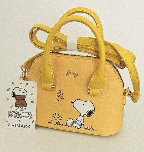 Snoopy peanuts handbag yellow - peanuts,