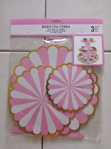 Tiers cupcake stand paper - 3,