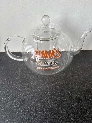 Pimm winter glass teapot - pimm’s, /