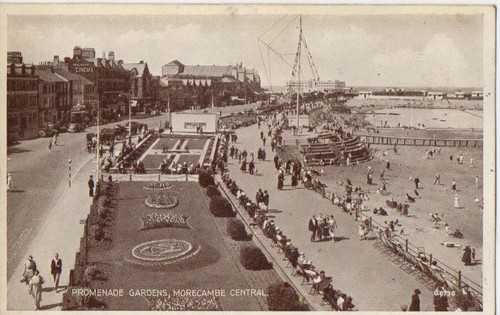 Morecambe promenade gardens - promenade,