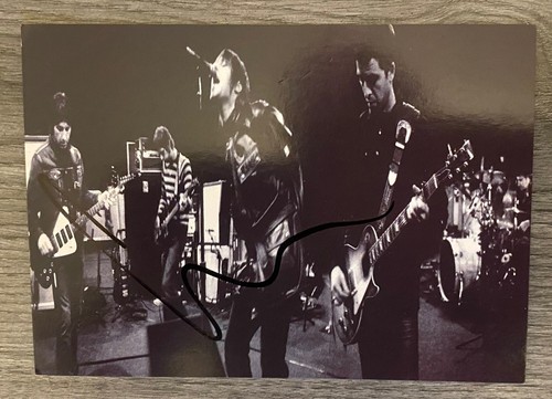 Oasis promo postcard bw - oasis,