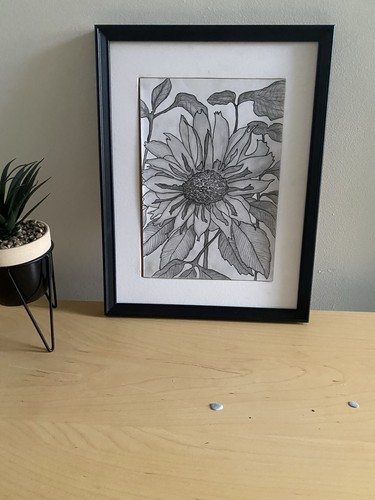 Original botanical flower - original,