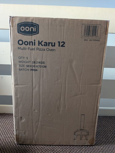 Ooni karu multi - 12, multi-fuel