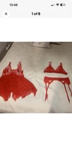 Red Lace Lingerie Bundle