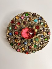 Vintage Filigree Czech Austro