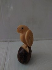 Parrot Carved From tagua Nut