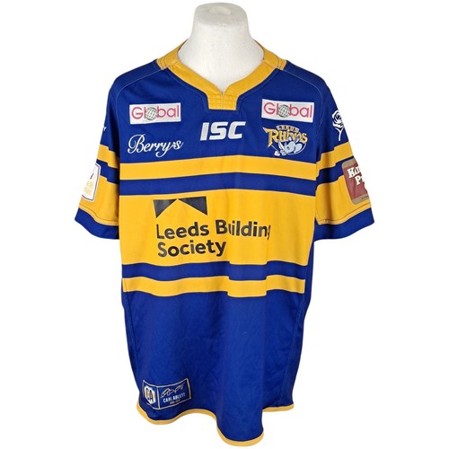 Leeds rhinos rugby shirt - rhinos, mens