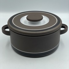 Vintage Hornsea • Casserole Dish Pot ‘Contrast’ • Serving Tureen With Lid • VGC+