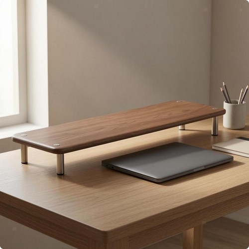 Wooden monitor riser - wooden,