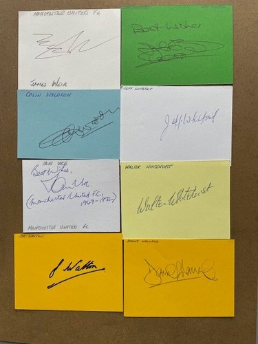 Card signed ian ure the - by,