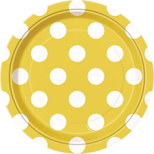Polka dot and - 7, inch