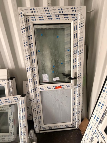Brand new upvc back door - brand, with
