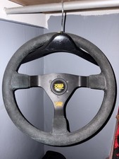 OMP Genuine 340mm Suede Racing Steering Wheel With Ep3 Type R Boss