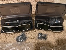 Panasonic 3d Glasses Tv  X 2 Pairs