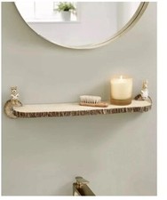 NEXT Bertie Bear & Rosie Rabbit Wall Shelf Bathroom Bunny 🐰  Spring 🌼