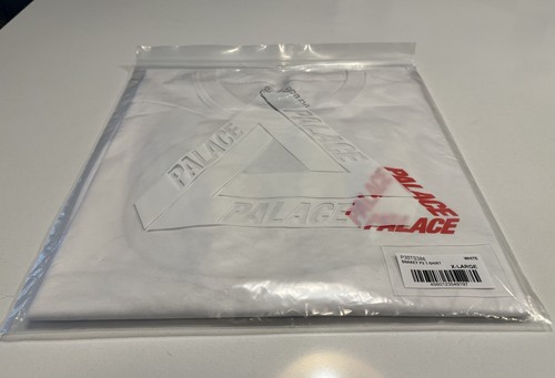 Palace snakey white - white, t-shirt