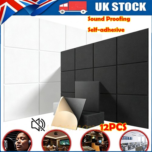12x acoustic wall panel - acoustic, tiles