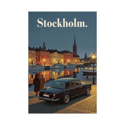 Rolls royce stockholm - rolls-royce, poster