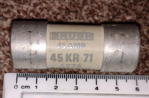 45a amp hrc cartridge fuse - cartridge,