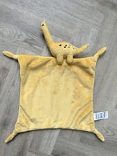 M&S Yellow Brontosaurus Dinosaur Comforter 21317125 marks and spencer blankie nc