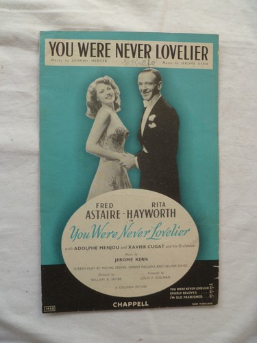 You were never - never, lovelier