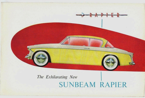 Sunbeam rapier series - sunbeam, 1390cc
