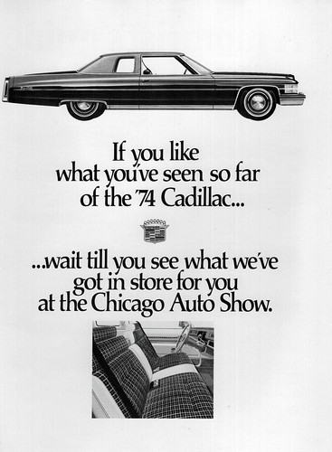 1974 cadillac coupe ville - cadillac,