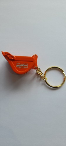 Doosan digger bucket keyring - doosan,