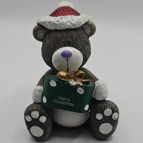 Christmas teddy bear - teddy, figurine