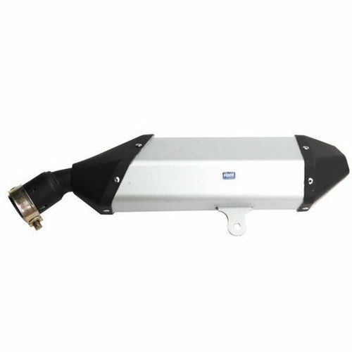 Exhaust muffler end silencer