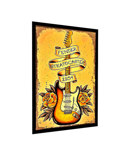 Guitar rock fender - guitar,