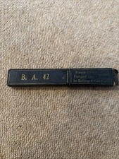 B.A. 42 Silver Steel Razor
