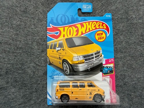 Yellow dodge van - yellow, hw