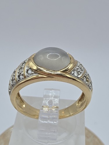 Gems 9ct gold moonstone - tv,