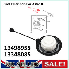 For Vauxhall Astra J K Adam Zafira C Cascada Fuel Filler Cap 13498955 13348085