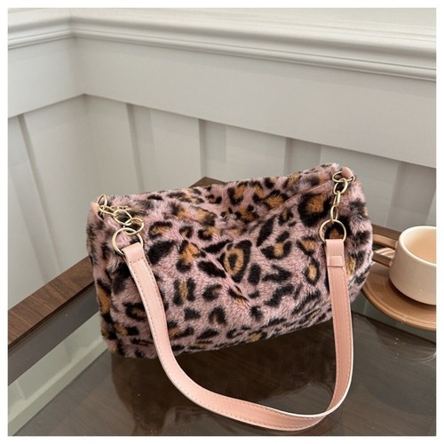 Leopard print handbag soft - leopard,