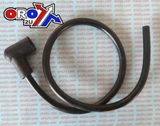 SPARK PLUG LEAD HT WIRE  & RUBBER PLUG CAP MOTOCROSS BIKE YAMAHA YZ80 YZ85 YZ125