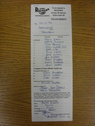 1998 official referee - 10/03/1998,