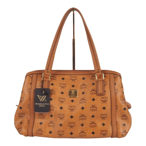 Mcm visetos cognac medium - visetos,