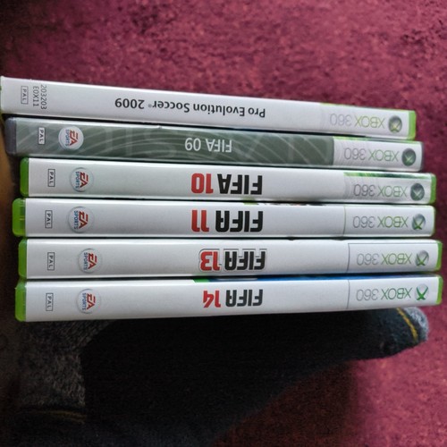 Six xbox 360 games including - six,