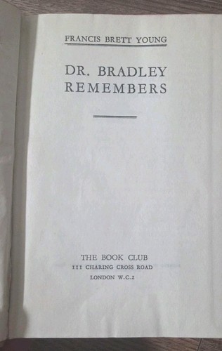 Bradley remembers by - dr,
