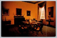 Vintage Dining Room Postcard
