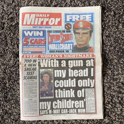 Daily mirror newspaper tuesday - newspaper,