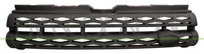 Front center grille with - front,