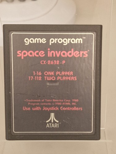 Space invaders atari - invaders, cart